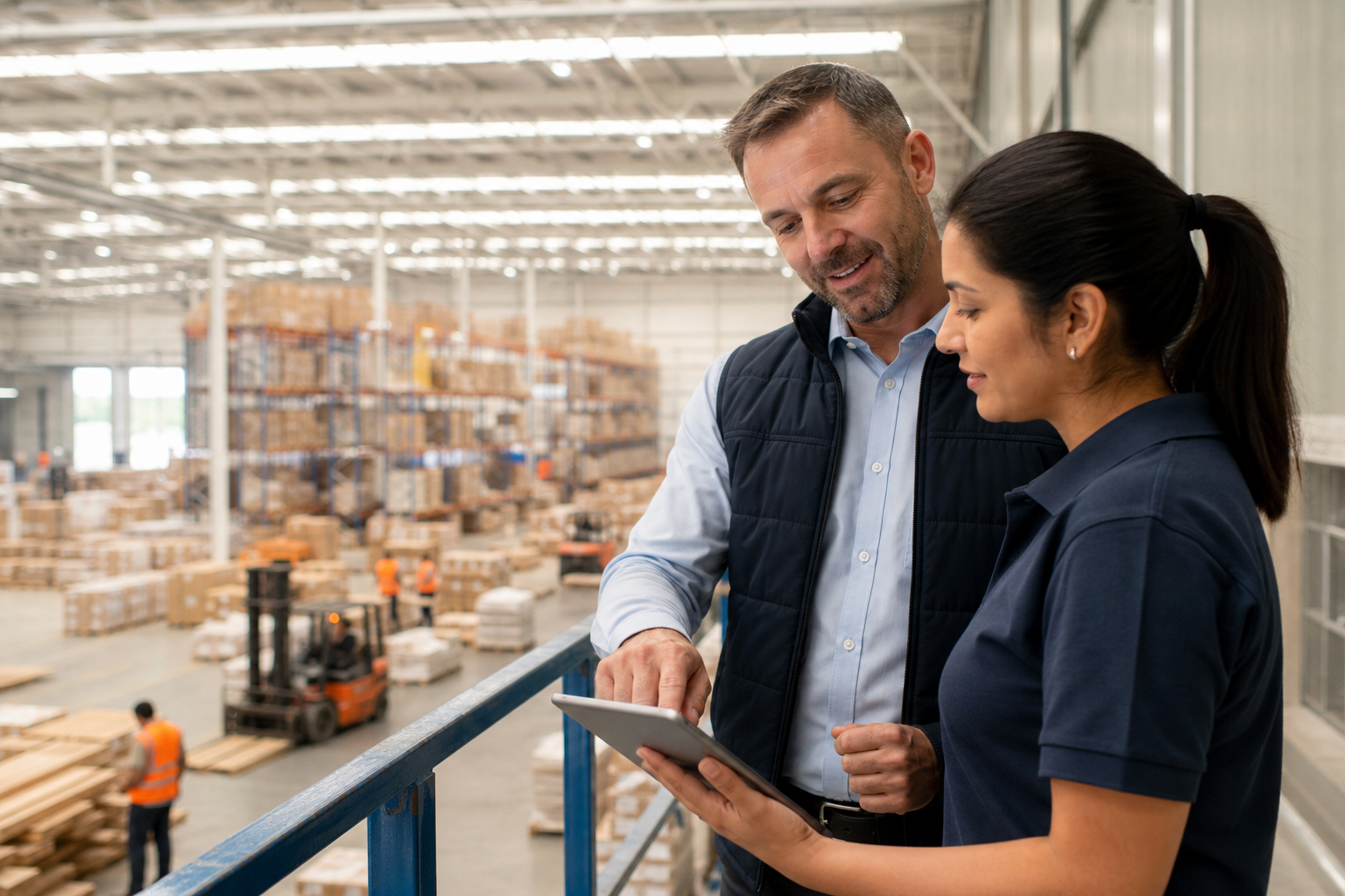 Warehouse and operations teams preparing a controlled WMS rollout